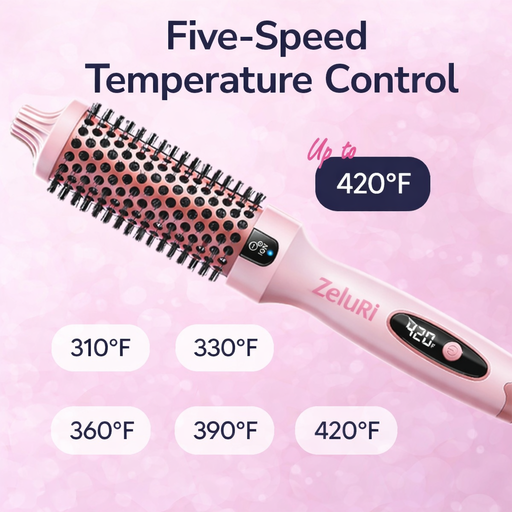 Zeluri Thermal Styling Brush