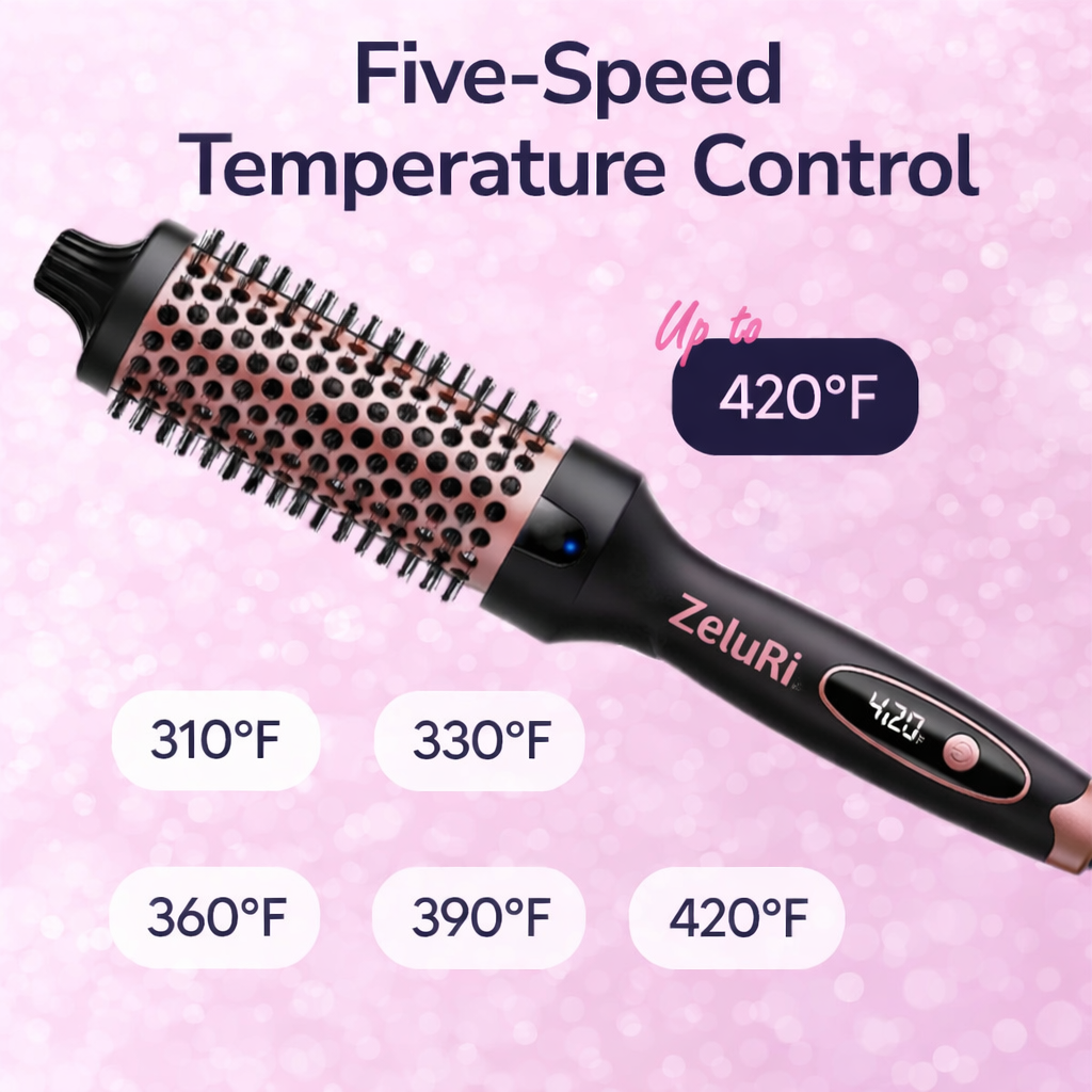 Zeluri Thermal Styling Brush