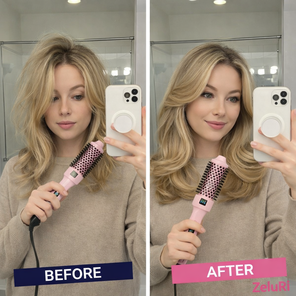 Zeluri Thermal Styling Brush