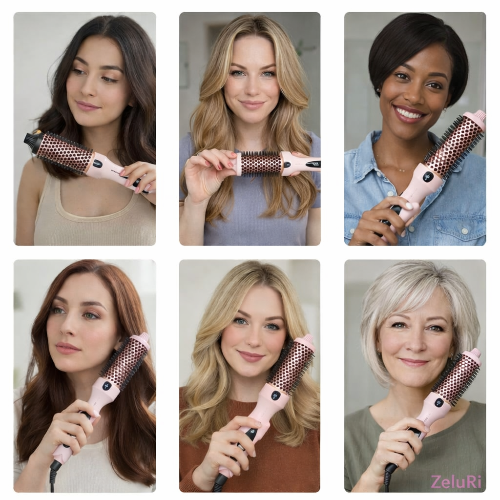 Zeluri Thermal Styling Brush